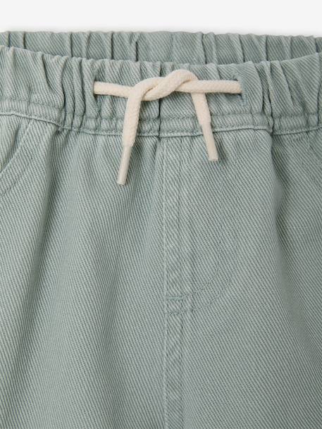 Pantalon balloon bébé garçon vert sauge - vertbaudet enfant 