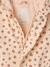 Fleece-lined baby's hooded printed rainsuit old rose+vanilla - vertbaudet enfant 