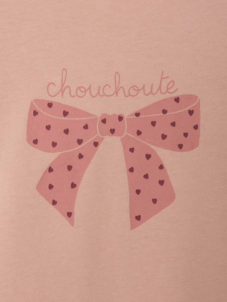 Lot de 3 T-shirts Basics bébé manches longues rose poudré+vieux rose - vertbaudet enfant 