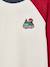 Long-sleeved T-shirt for boys bordeaux red+ochre+sage green - vertbaudet enfant 