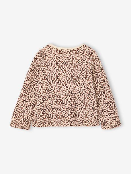 T-shirt manches longues fille blush+vanille - vertbaudet enfant 