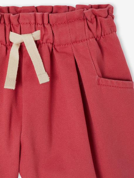 Pantalon balloon bébé fille framboise - vertbaudet enfant 