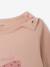 Pack of 3 long-sleeved Basic t-shirts for babies old rose+rosy - vertbaudet enfant 