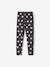 Pack of 2 Basics Leggings for Girls dark grey+dusky pink+khaki+printed brown+sage green - vertbaudet enfant 
