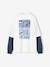 Long-sleeved T-shirt for boys ecru - vertbaudet enfant 