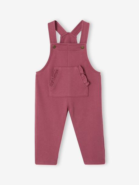 Dungarees for baby raspberry pink - vertbaudet enfant 