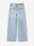 Girl's wide-leg denim trouser denim grey+light blue+medium blue - vertbaudet enfant 
