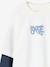 Long-sleeved T-shirt for boys ecru - vertbaudet enfant 