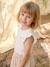 2-in-1-Effect Dress for Girls beige+ecru+indigo+pale pink+striped pink - vertbaudet enfant 