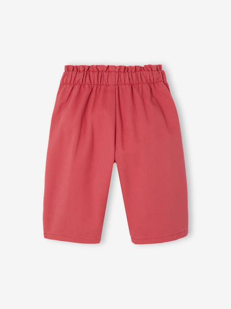 Pantalon balloon bébé fille framboise - vertbaudet enfant 