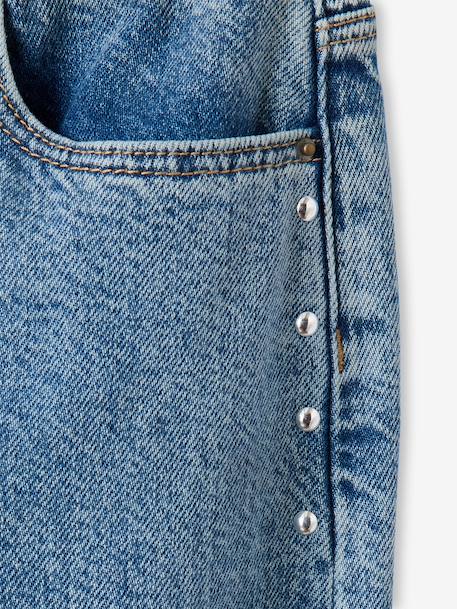 Jean balloon fille bleu moyen - vertbaudet enfant 