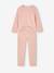 Pack of 2 long velvet pyjamas for girls rosy - vertbaudet enfant 