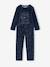 Pack of 2 long velvet pyjamas for girls rosy - vertbaudet enfant 