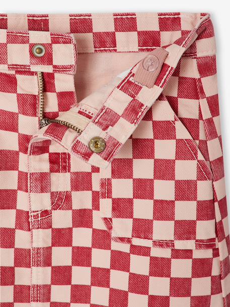 Short denim skirt for girls sweet pink - vertbaudet enfant 