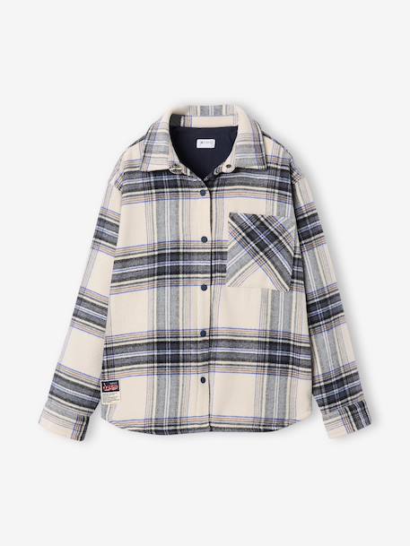 Chemise doublée garçon noisette - vertbaudet enfant 