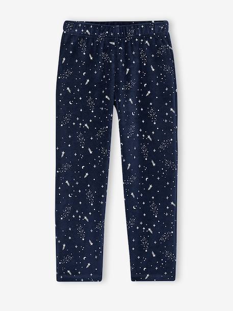 Lot de 2 pyjamas fille long rose poudré - vertbaudet enfant 