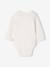Pack of 3 long-sleeved bodysuits for baby ecru - vertbaudet enfant 