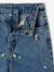 Embroidered Susan wide-leg jeans for girls bleached denim+deep blue+denim blue+medium blue - vertbaudet enfant 