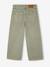 Medium Fit Wide Leg MorphologiK Trousers for Girls coral+grey green+khaki+old rose - vertbaudet enfant 