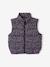 Sleeveless Lightweight Jacket with Floral Pattern for Girls navy blue+printed pink - vertbaudet enfant 