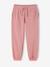 Basics Joggers with Drawstring for Girls navy blue+old rose - vertbaudet enfant 