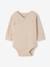 Lot de 3 bodies naissance manches longues cappuccino - vertbaudet enfant 