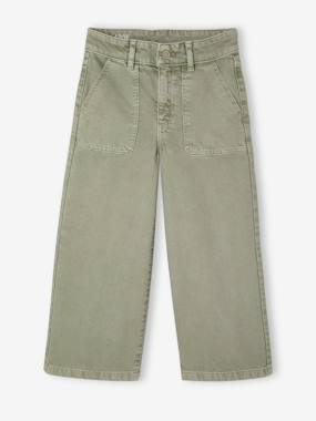 -Medium Fit Wide Leg MorphologiK Trousers for Girls
