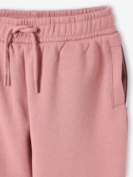 Basics Joggers with Drawstring for Girls navy blue+old rose - vertbaudet enfant 