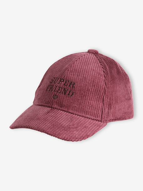 Cotton Friends cap for girls plum - vertbaudet enfant 