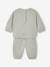 Ensemble sweat et pantalon naissance bébé garçon bleu glacier - vertbaudet enfant 