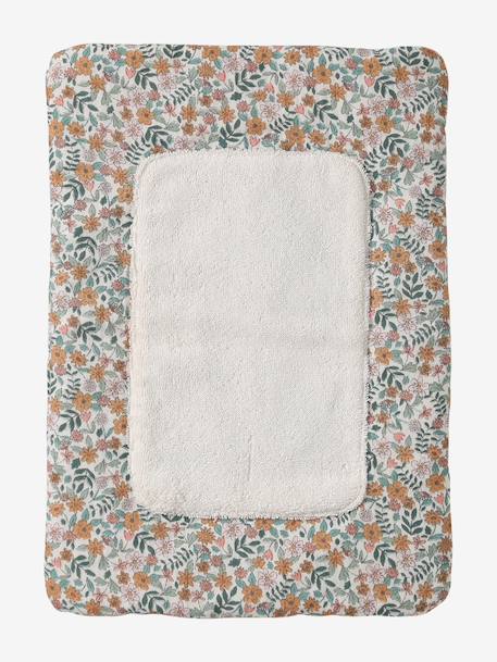 Changing Mat for Baby Doll rose+yellow - vertbaudet enfant 