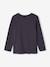 Long-sleeved T-shirt for boys bordeaux red+marl white+slate grey - vertbaudet enfant 