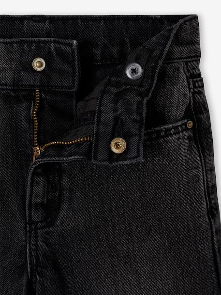 NARROW Hip, MorphologiK Wide-Leg Jeans for Girls deep blue+denim grey+light blue+medium blue - vertbaudet enfant 