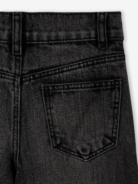 NARROW Hip, MorphologiK Wide-Leg Jeans for Girls deep blue+denim grey+light blue+medium blue - vertbaudet enfant 