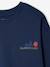 Long-sleeved T-shirt for boys ocean blue+ochre - vertbaudet enfant 