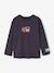 Long-sleeved sports T-shirt for boys slate grey - vertbaudet enfant 