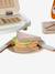 FSC100® wooden waffle maker play set ecru - vertbaudet enfant 