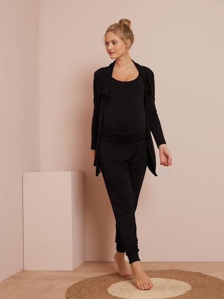 Maternity & Nursing Loungewear 3-Piece Kit - black, Maternity