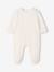 Pack of 3 baby sleepsuits with back opening marl beige+marl grey+sage green - vertbaudet enfant 