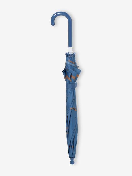 Umbrella with Dinosaur Motifs for Boys blue+fir green+navy blue - vertbaudet enfant 