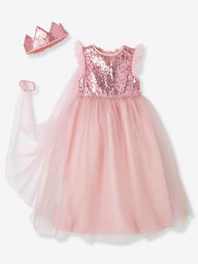 Toys-Role Play Toys-Dress-up-Princess Costume with Veil & Crown