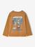 Long-sleeved T-shirt for boys ocean blue+ochre - vertbaudet enfant 