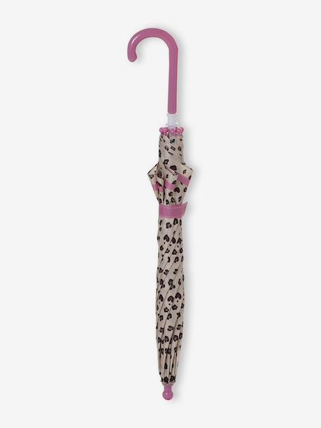 Umbrella for Girls beige+navy blue - vertbaudet enfant 