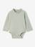 Lot de 2 bodies col roulé bébé garçon écru - vertbaudet enfant 