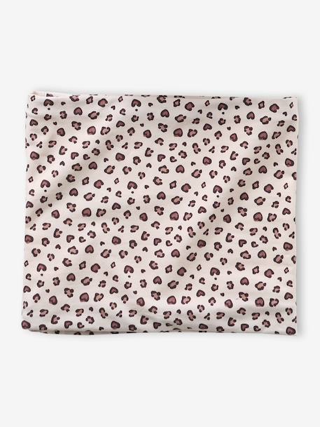 Hat and snood set for girls beige - vertbaudet enfant 