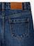 Wide-Leg Jeans, Frayed Hems, for Girls bleached denim+deep blue+grey+stone - vertbaudet enfant 
