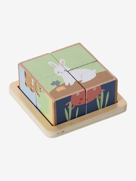 Discovery set: FINE MOTOR SKILLS, BALANCE AND EARLY REASONING in FSC® wood multicoloured - vertbaudet enfant 