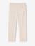 Pantalon garçon coton/lin léger beige chiné+bleu nuit+noisette+vert sauge - vertbaudet enfant 