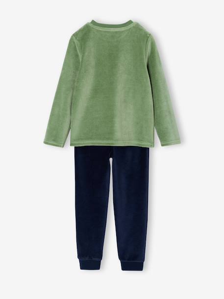 Lot de 2 pyjamas garçon vert - vertbaudet enfant 