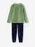 Lot de 2 pyjamas garçon vert - vertbaudet enfant 